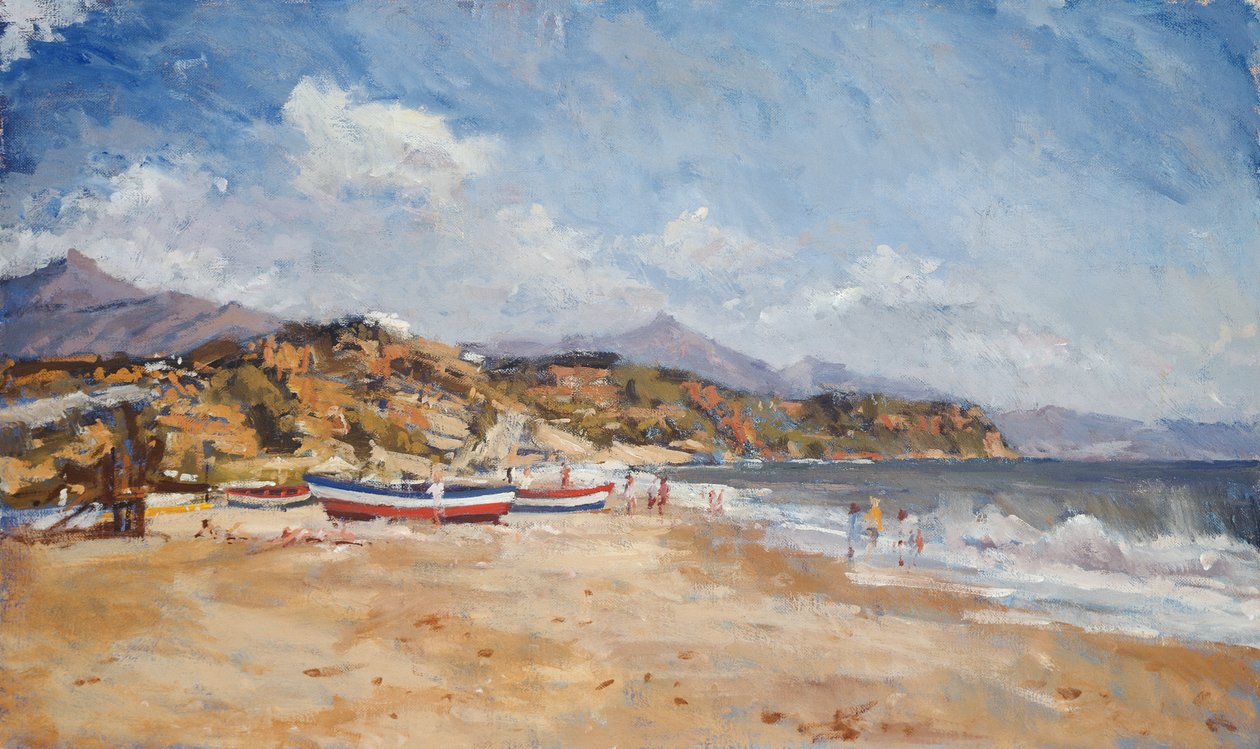 Praia e Montanhas, Nerja, 2001 de Christopher Glanville