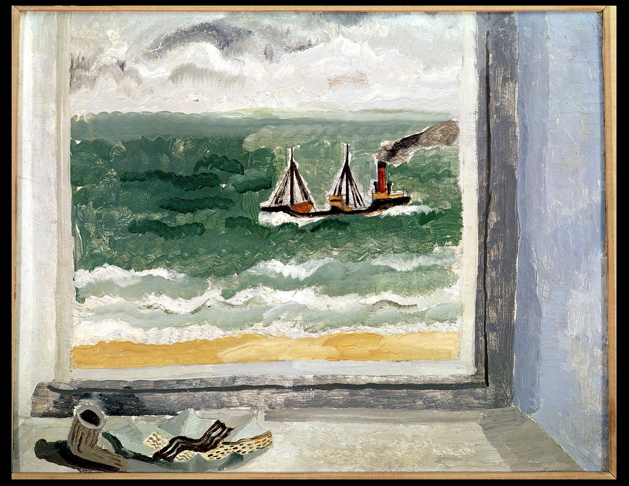 De uma janela da Cornualha, 1928 de Christopher Wood