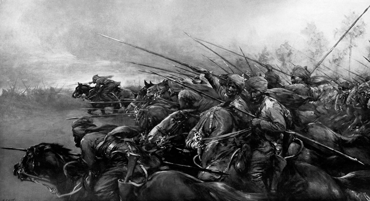 Bengal Lancers em acção de Christopher Clark
