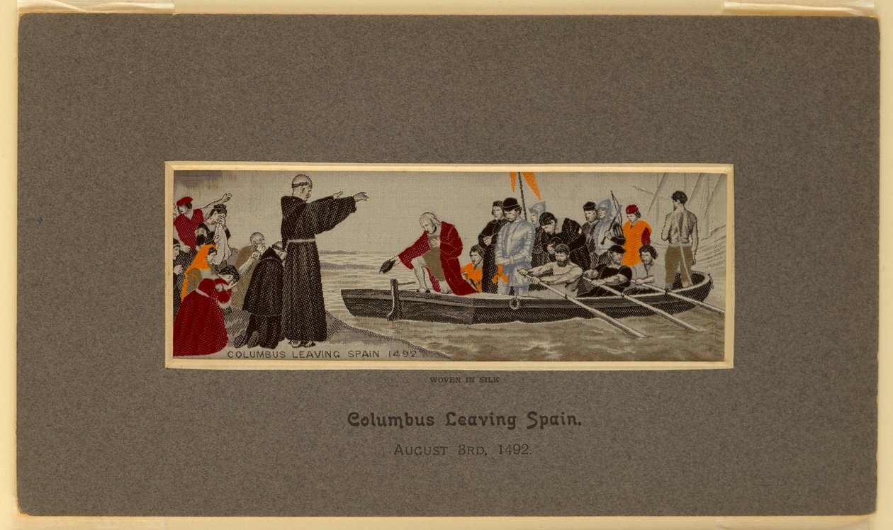 seda tecida de Christopher Columbus