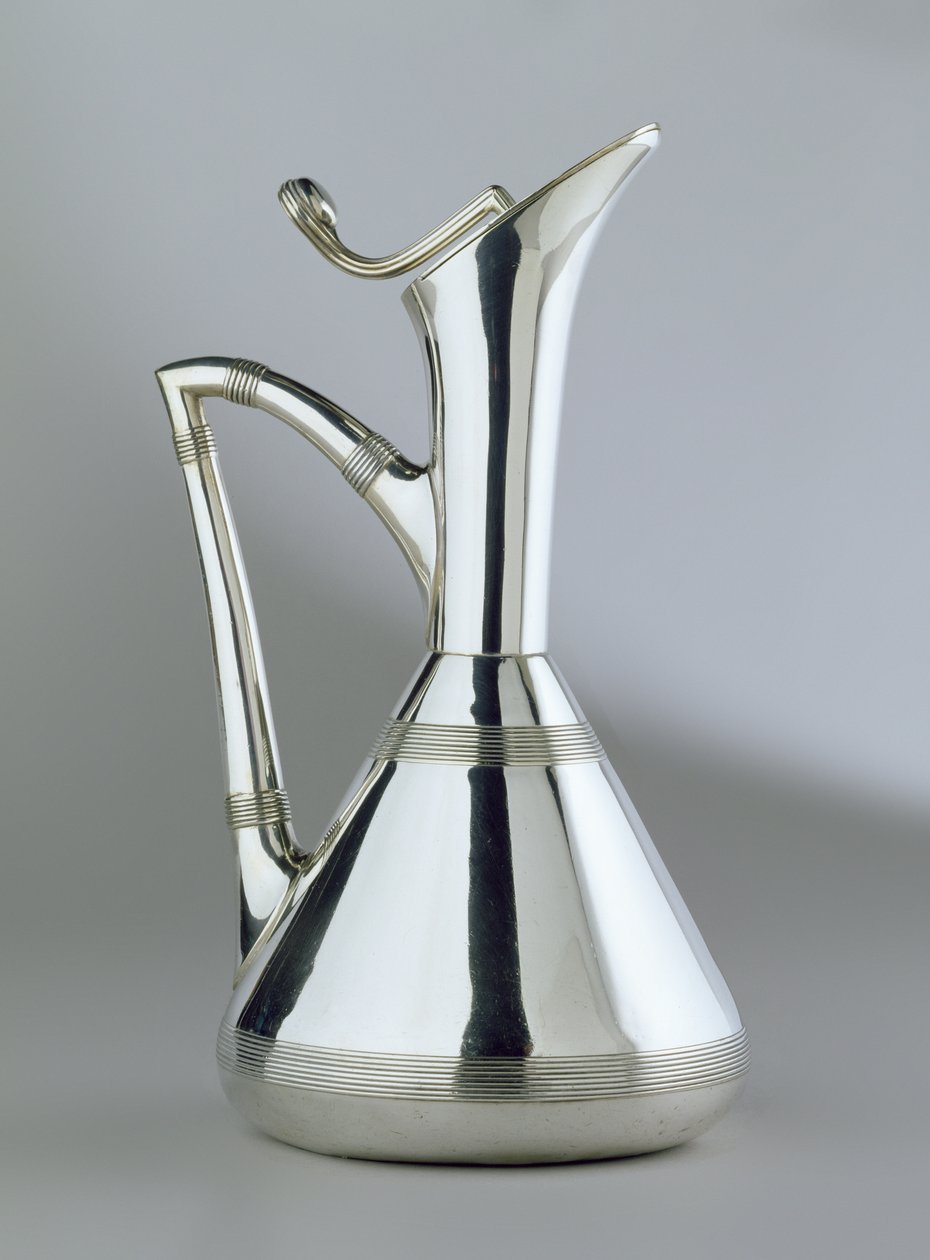 Jarro, 1885 (prata eletrolpada) de Christopher Dresser