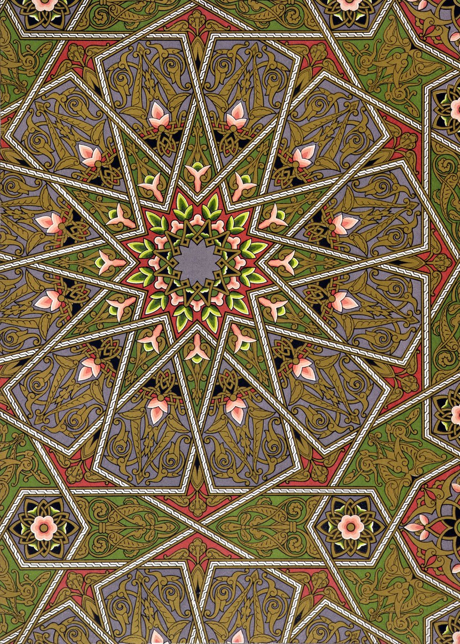 Placa I de &39;Estudos em Design&39;, c.1874-76 de Christopher Dresser