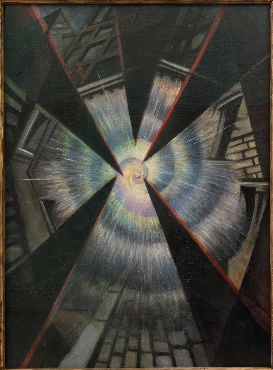 Uma concha estourando de Christopher Richard Wynne Nevinson