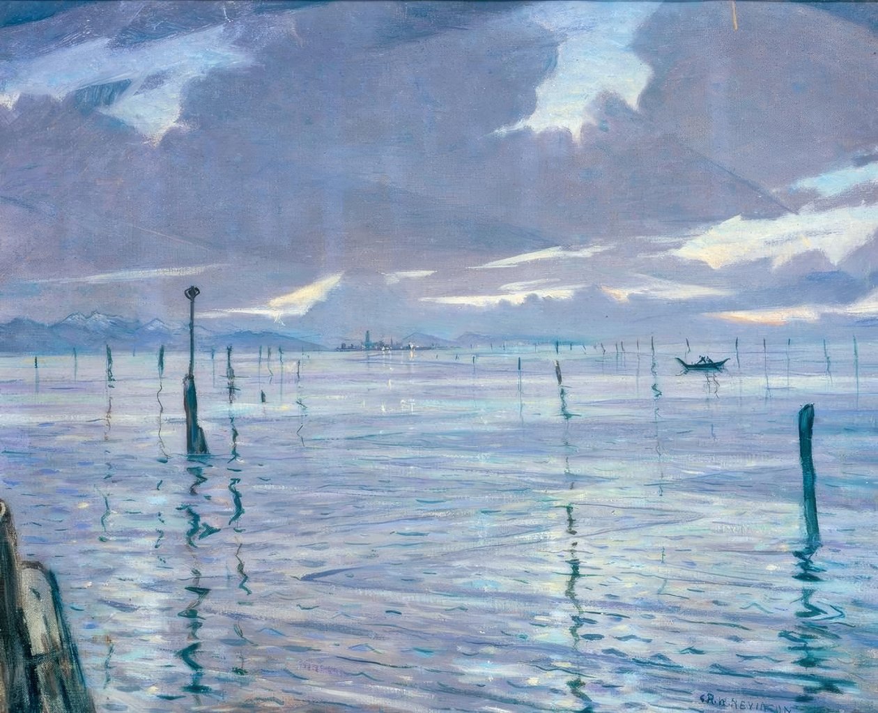 Torcello, Veneza) de Christopher Richard Wynne Nevinson