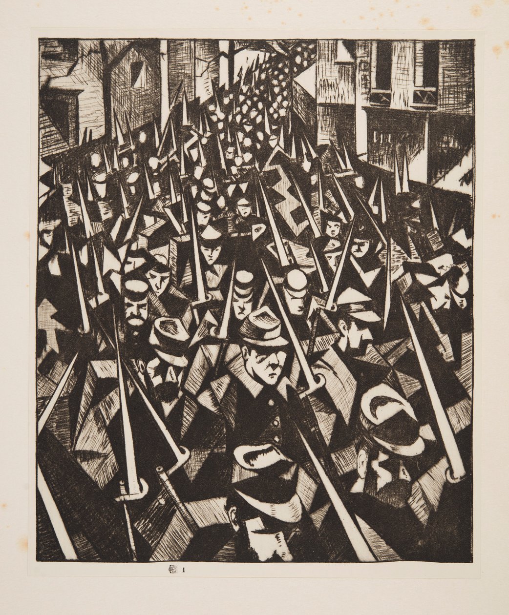 A Dawn, 1914, pub. 1915. de Christopher Richard Wynne Nevinson