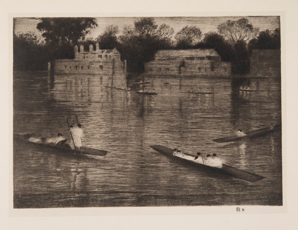 Domingo à noite, bar. 1926. de Christopher Richard Wynne Nevinson