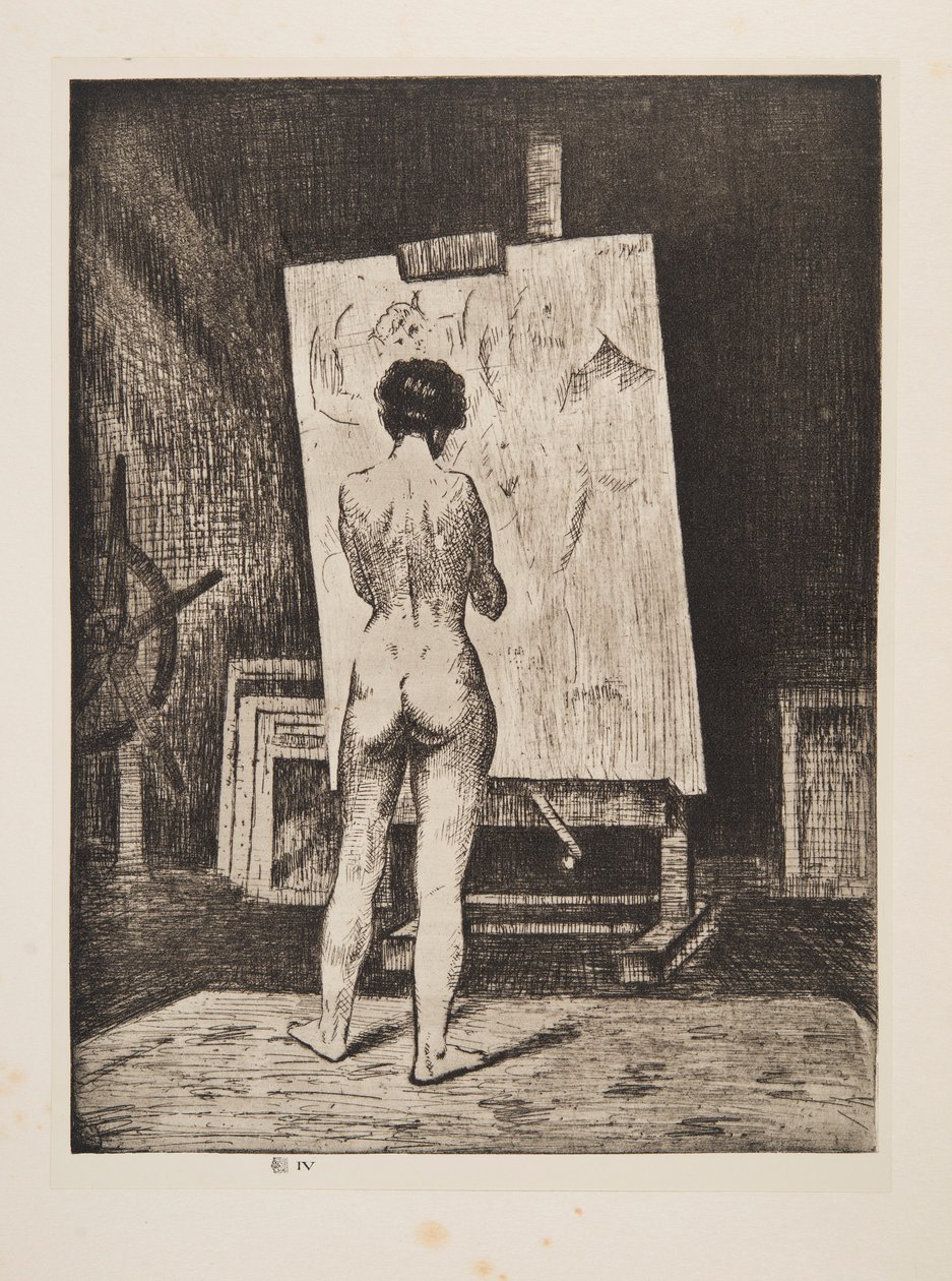 O Connoisseur, pub. 1922. de Christopher Richard Wynne Nevinson