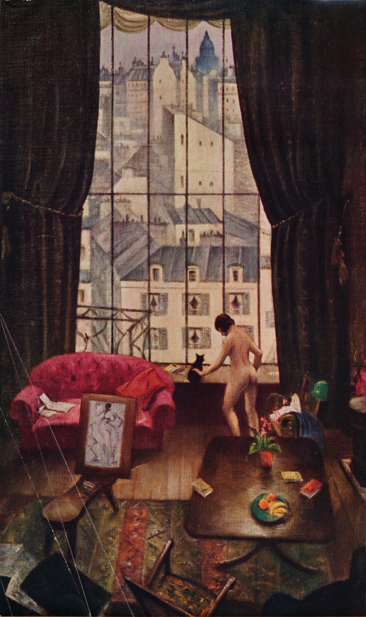 Um estúdio em Montparnasse, c1926, 1935. de Christopher Richard Wynne Nevinson