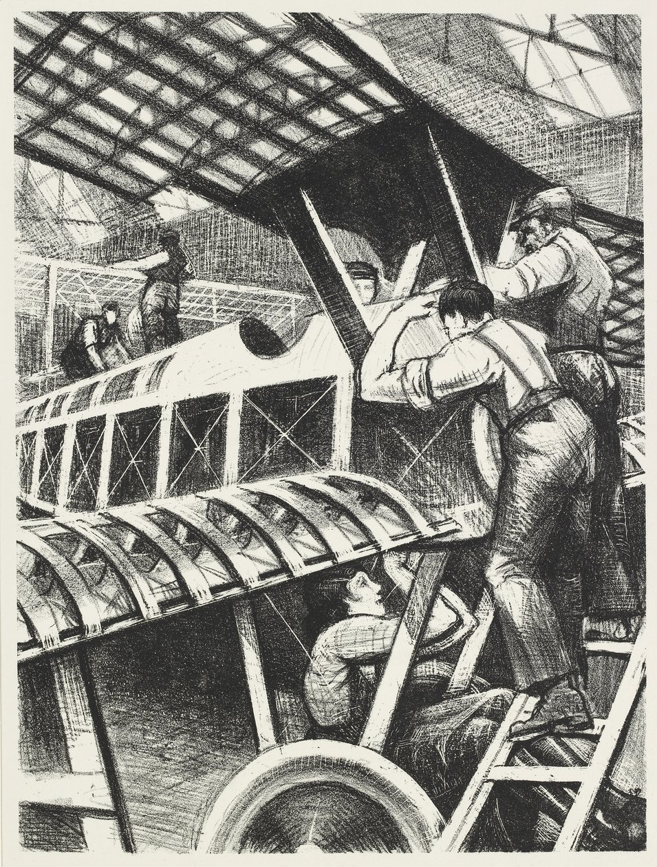 Peças de montagem, 1917 de Christopher Richard Wynne Nevinson