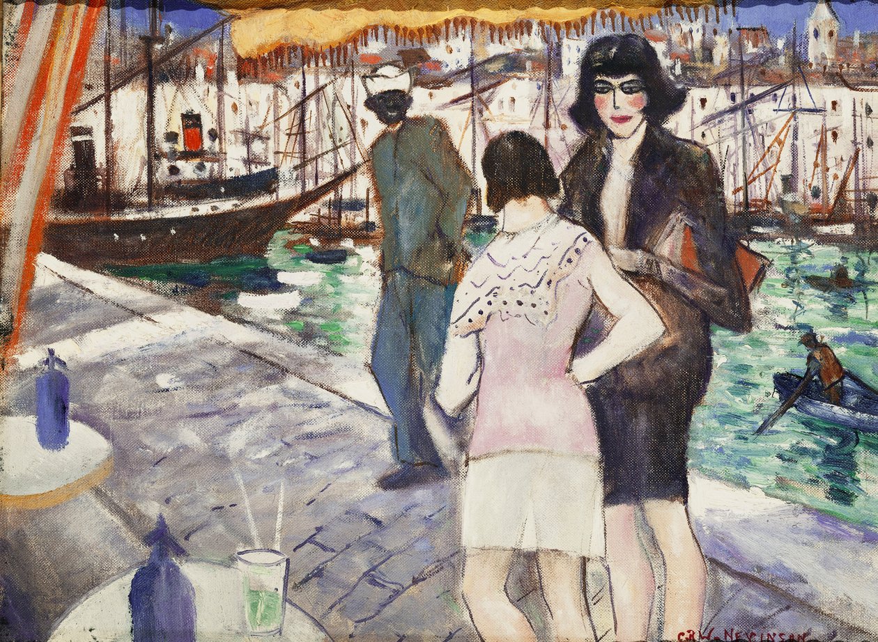 No cais, de Christopher Richard Wynne Nevinson