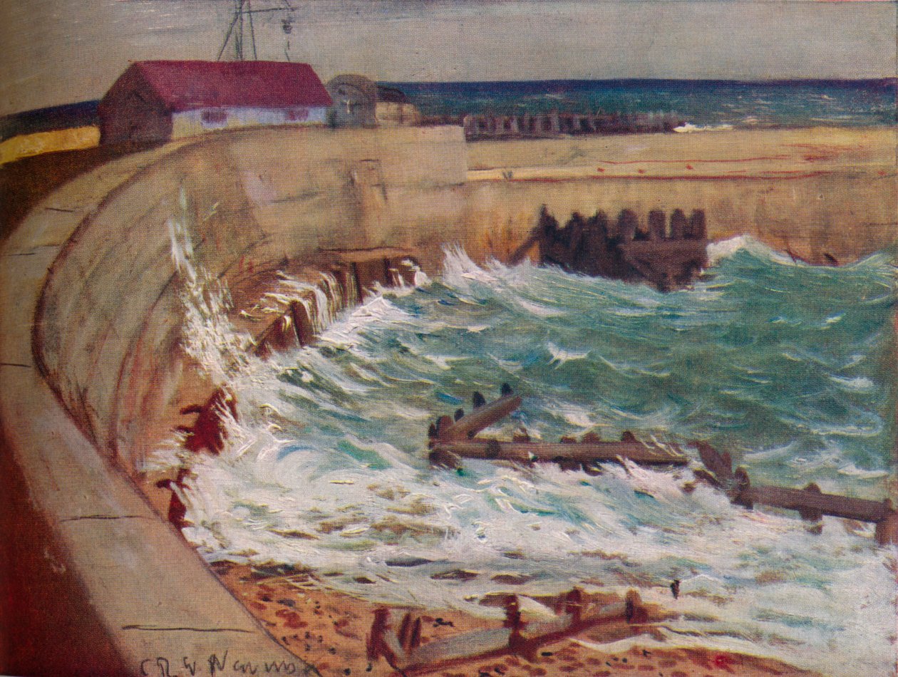 Maré alta, West Bay, c1930 de Christopher Richard Wynne Nevinson