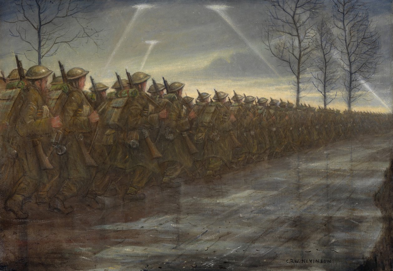Marcha da civilização de Christopher Richard Wynne Nevinson