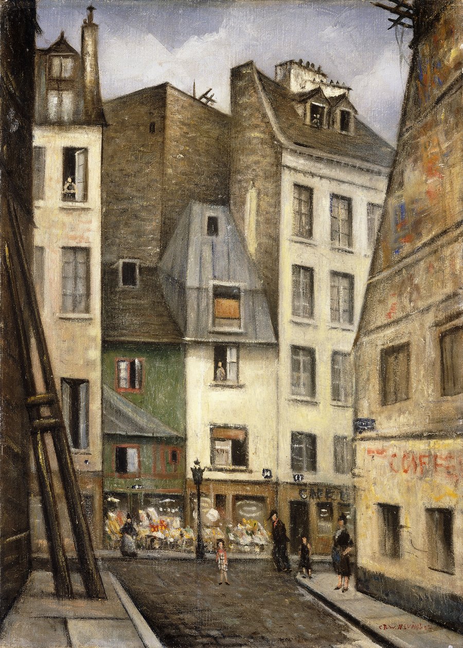 Rue St. Julien le Pauvre, Paris, de Christopher Richard Wynne Nevinson
