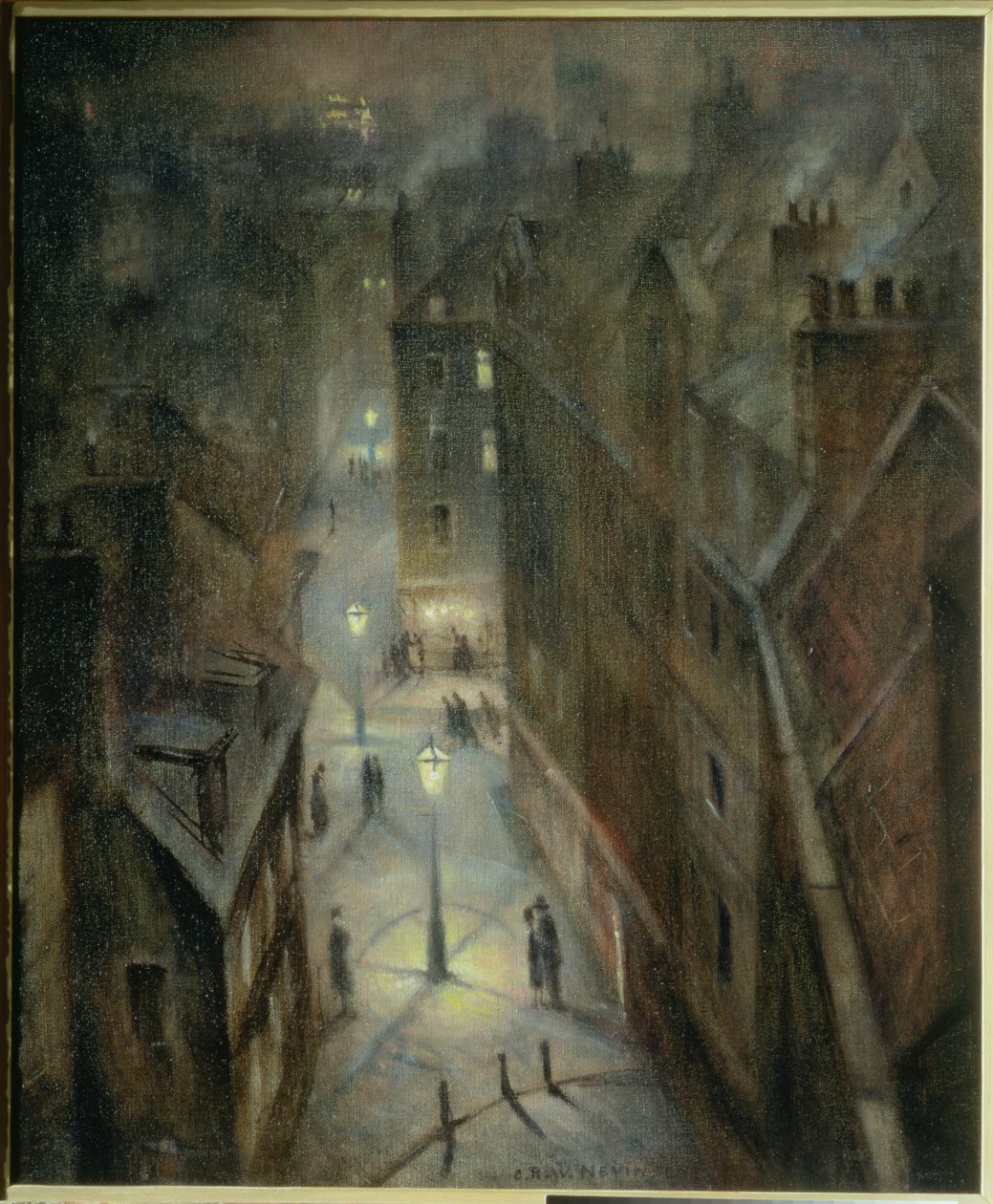 Soho Crepúsculo, c.1924 de Christopher Richard Wynne Nevinson