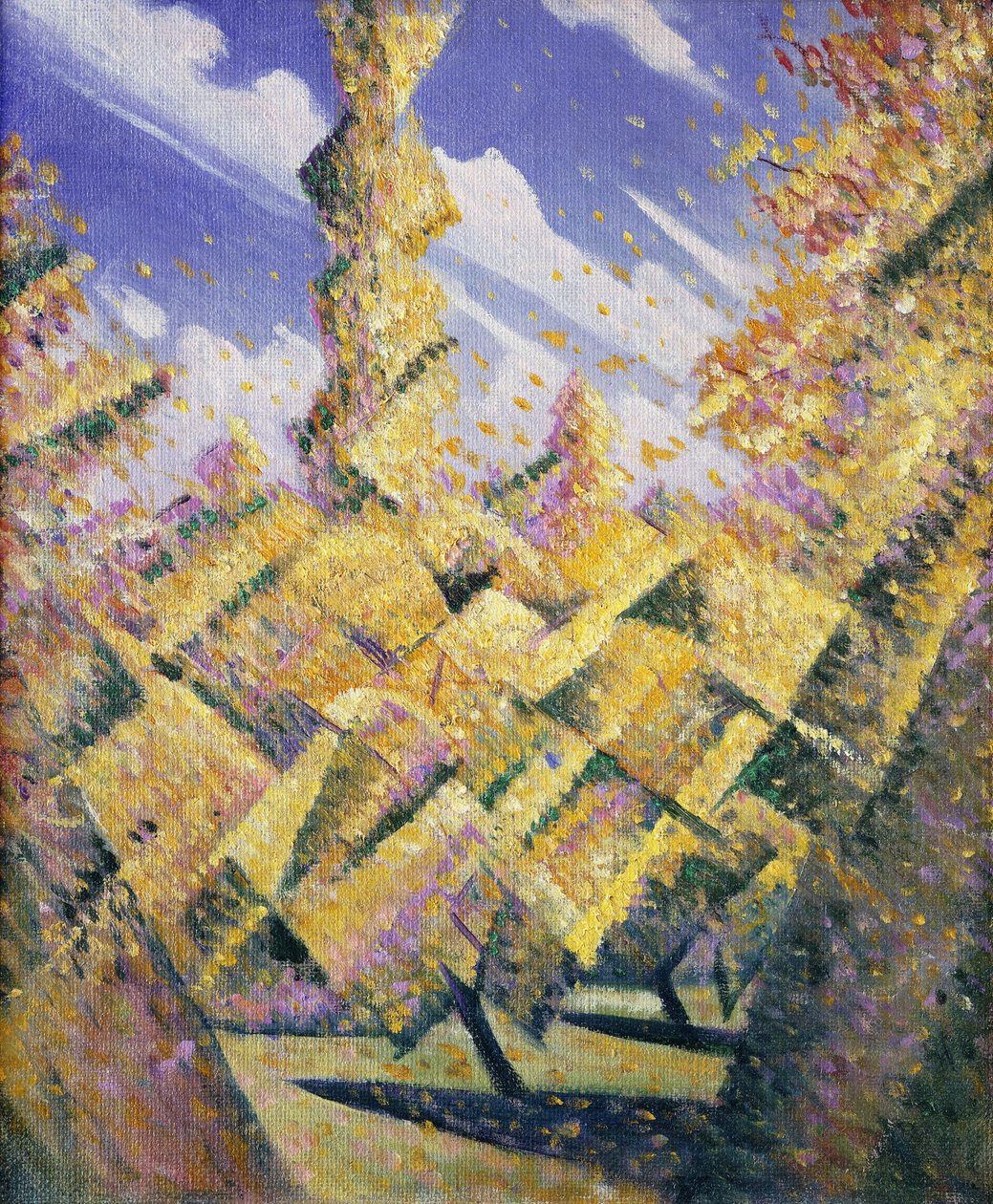 As Quatro Estações: Outono, c.1919 de Christopher Richard Wynne Nevinson