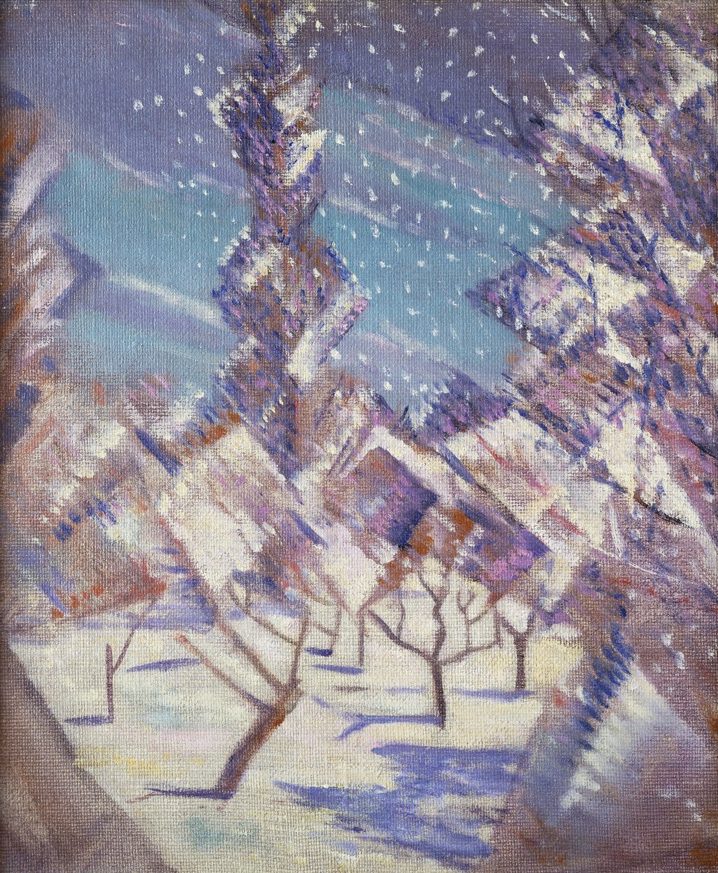 As Quatro Estações: Inverno, c.1919 de Christopher Richard Wynne Nevinson