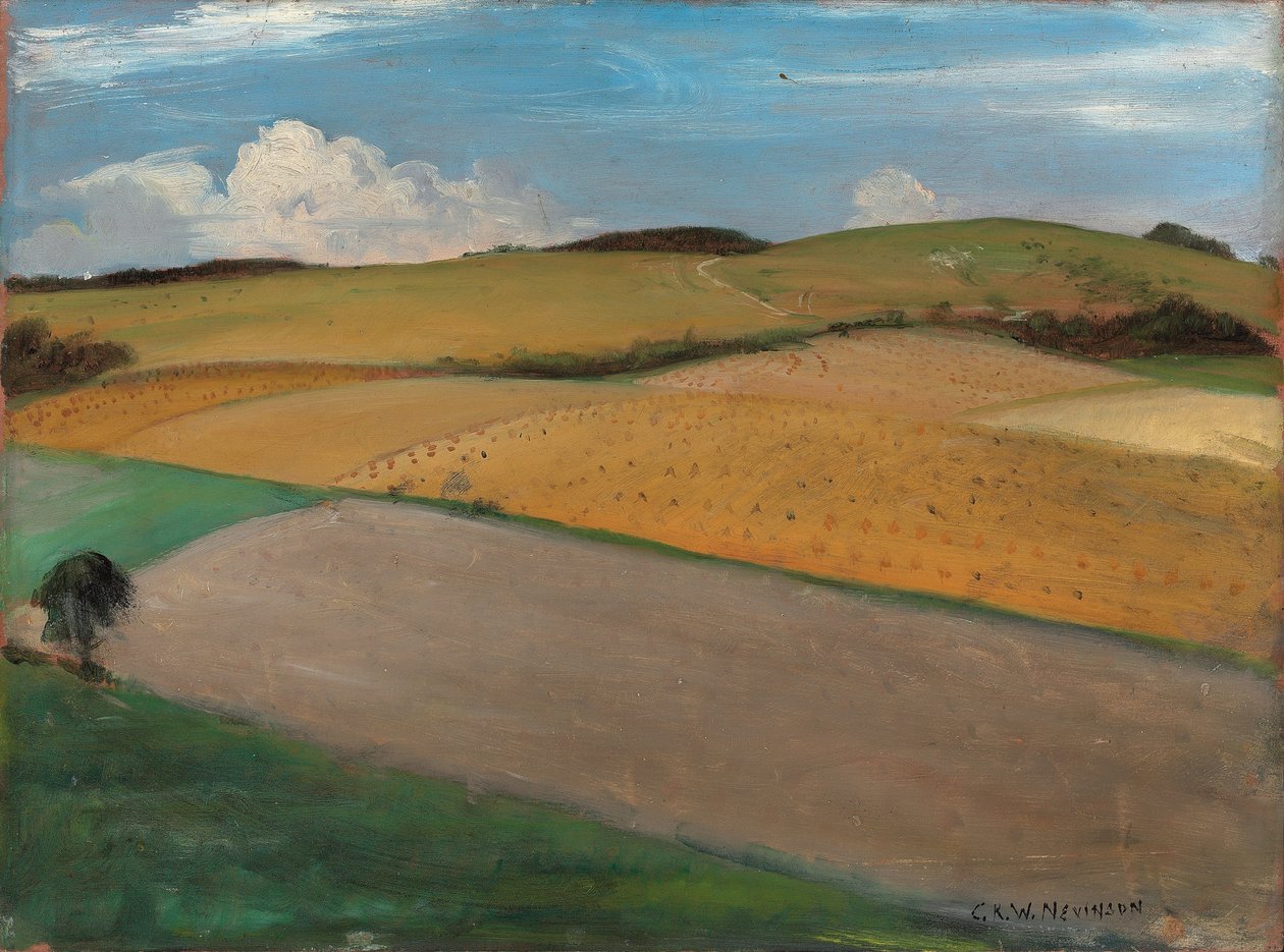 O rodízio em Goodwood, década de 1930 de Christopher Richard Wynne Nevinson