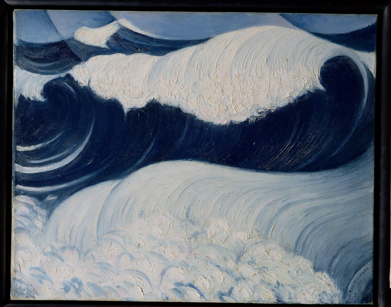 The Wave, 1917 de Christopher Richard Wynne Nevinson