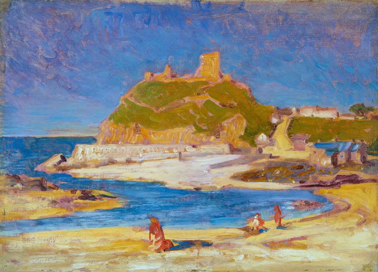 "Castelo de Criccieth", 1893-1934 de Christopher Williams