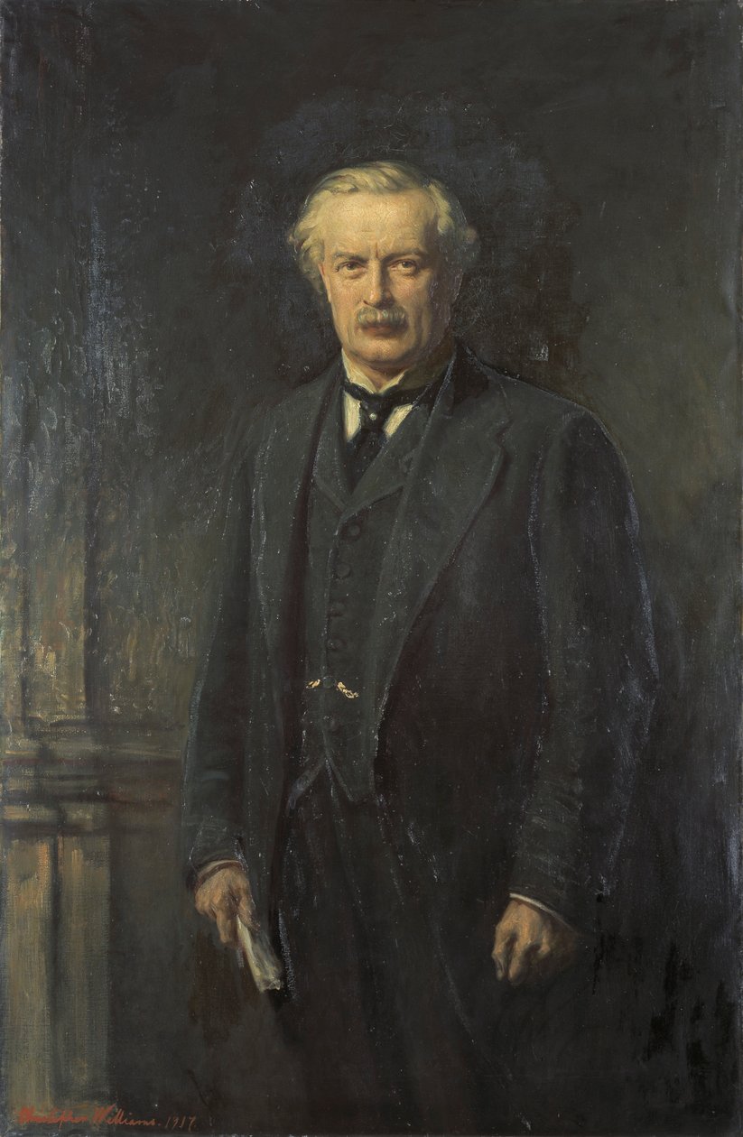 David Lloyd George 1863-1945, c1917. de Christopher Williams