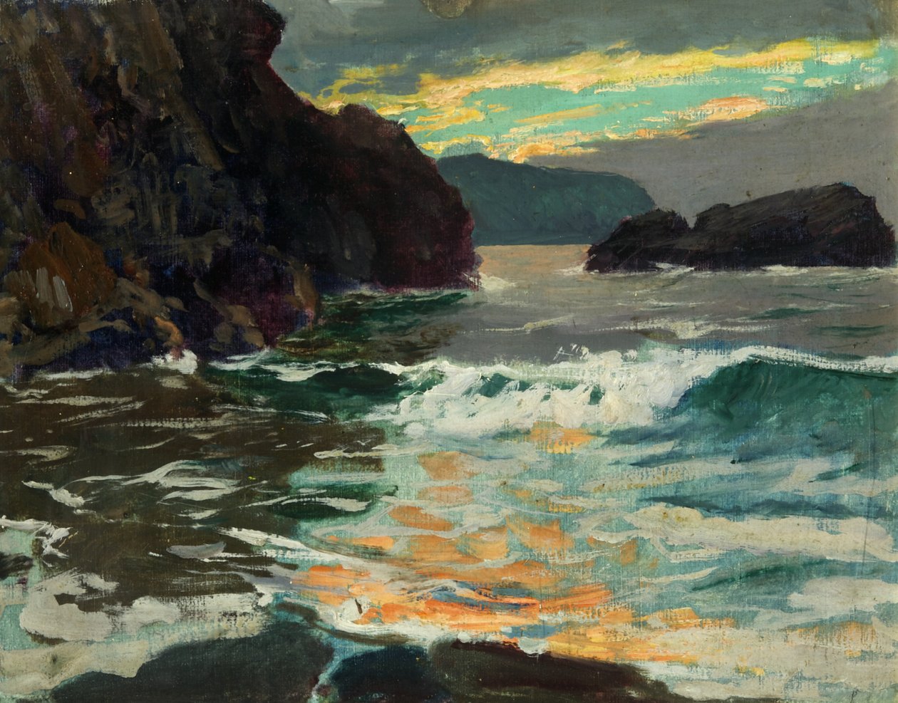 Noite, Baía de Cardigan de Christopher Williams