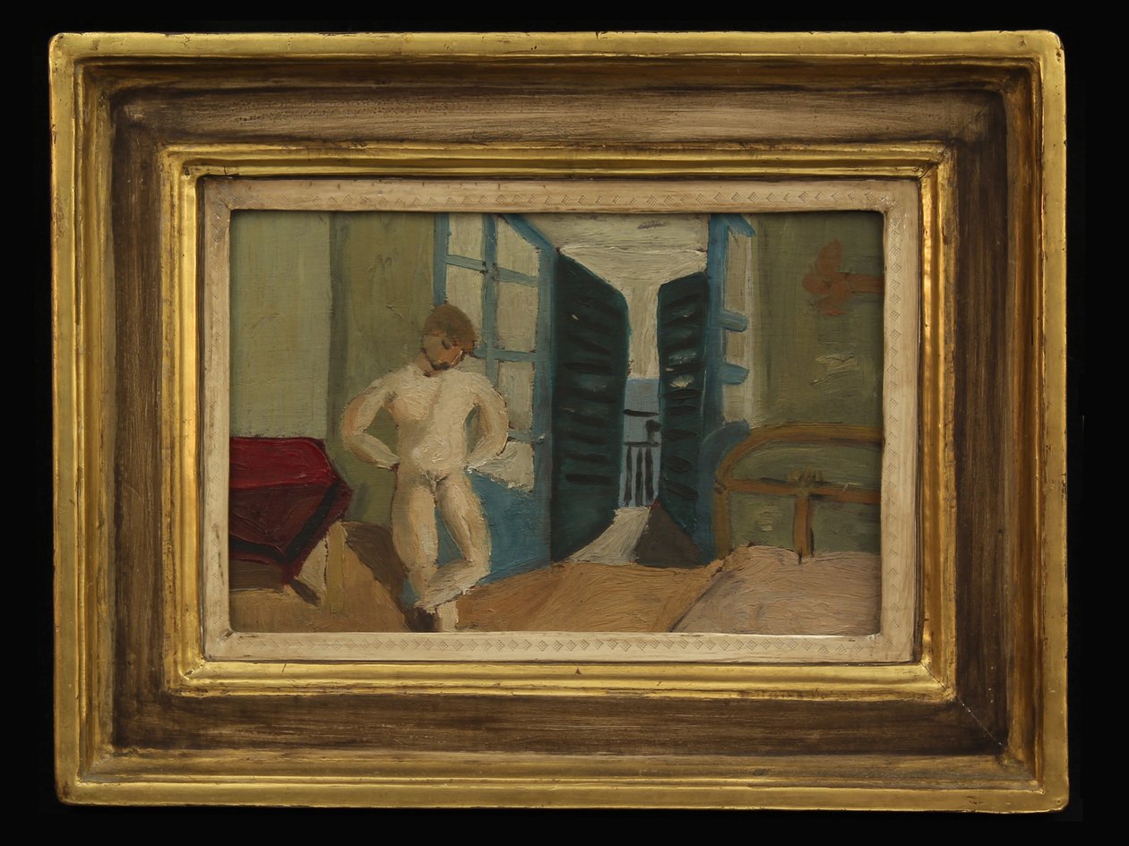 Menino no quarto, c.1920 de Christopher Wood