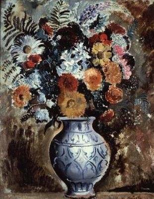 Flores em vaso de Christopher Wood