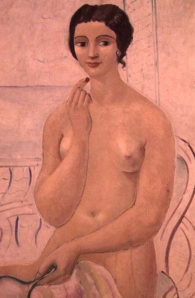 Menina com Baton, c.1925 de Christopher Wood