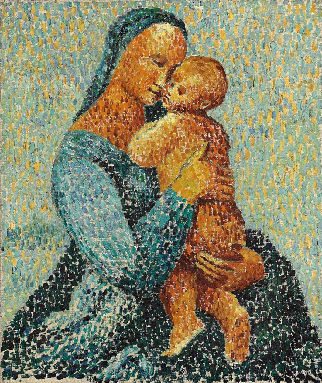 Mãe e filho de Christopher Wood