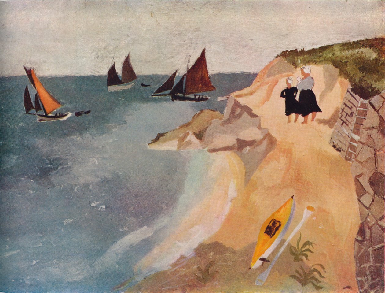Seascape, Treboul, c1929, 1938 de Christopher Wood