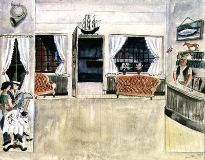 O Bar do Ship Inn, St. Ives de Christopher Wood