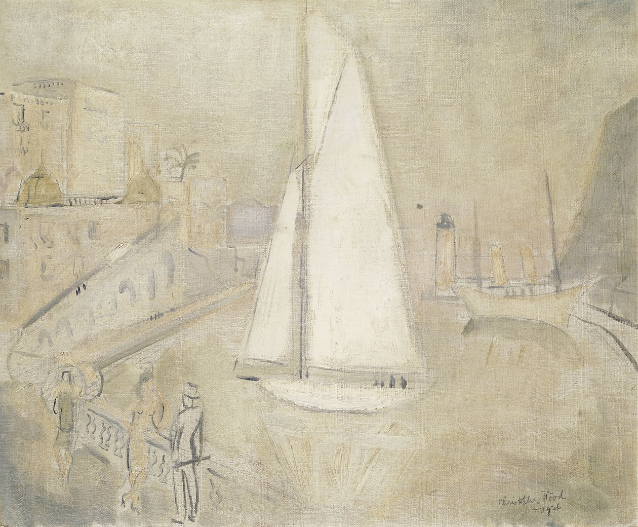 The White Yacht em Monte Carlo de Christopher Wood