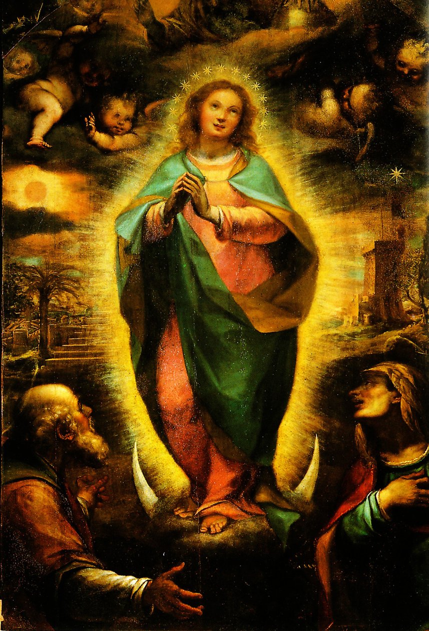 Imaculada Conceição, guinchos de Cigoli