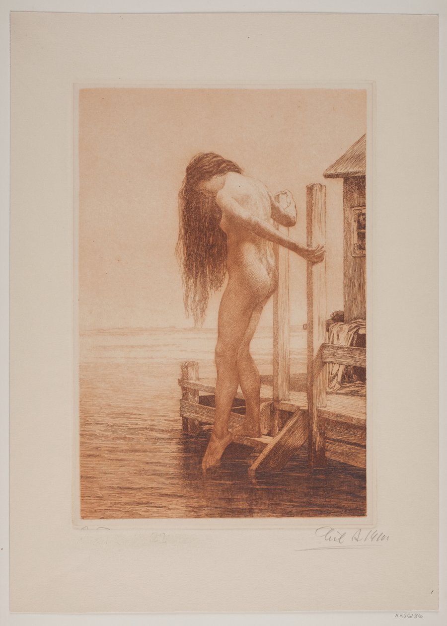 Senhora de banho de Cilius Johannes Konrad Andersen