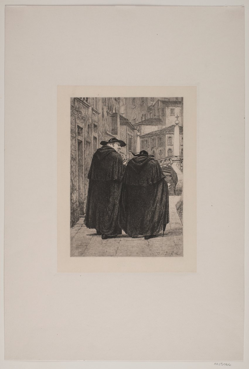 Dois sacerdotes romanos de Cilius Johannes Konrad Andersen