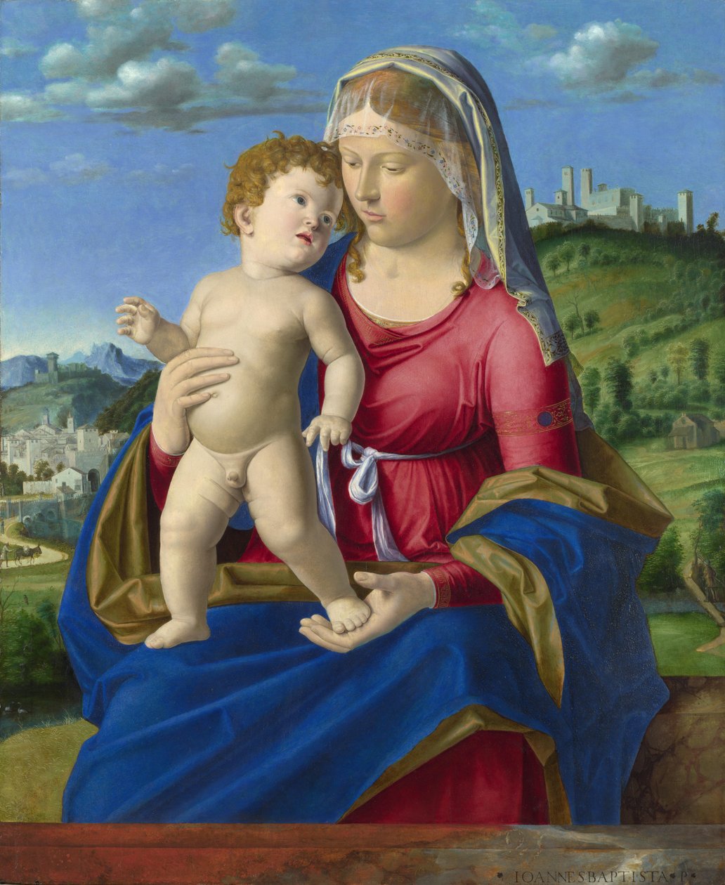 A Virgem e o Menino de Cima da Conegliano