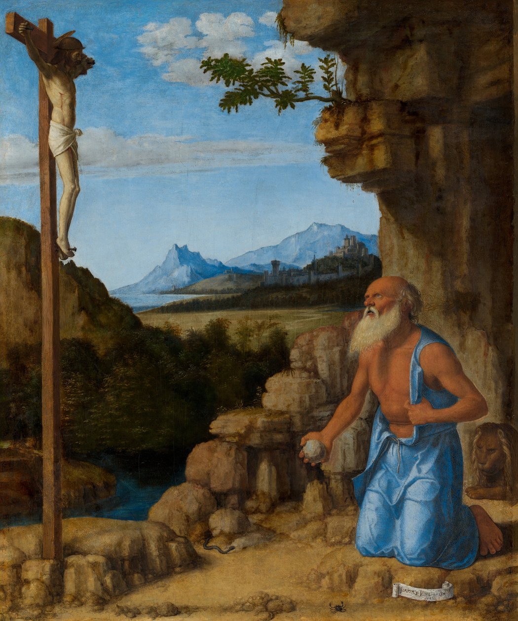 São Jerônimo no deserto de Cima da Conegliano