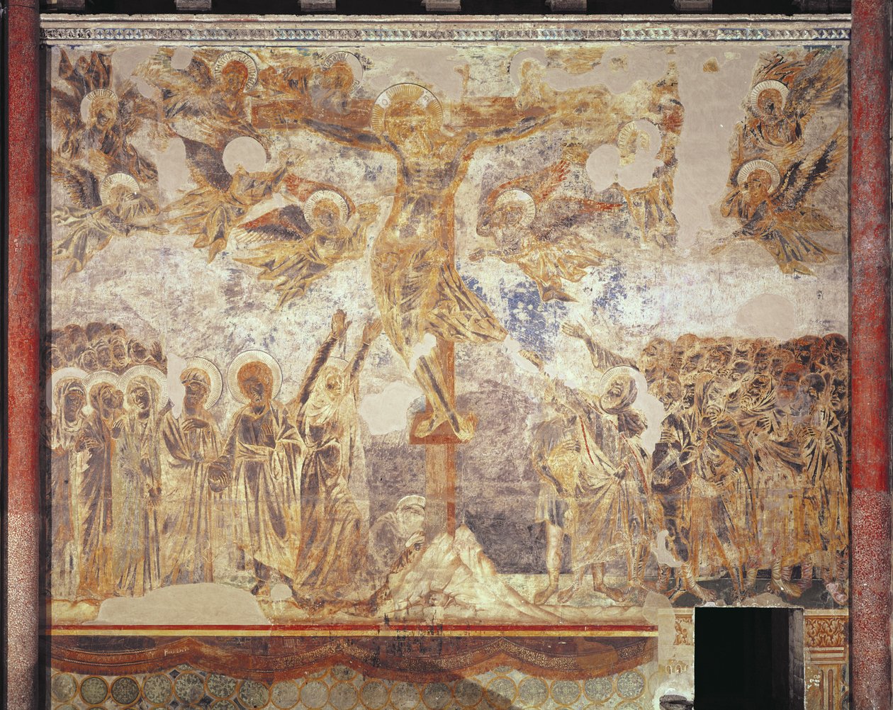 Crucificação, c.1270 de Giovanni Cimabue