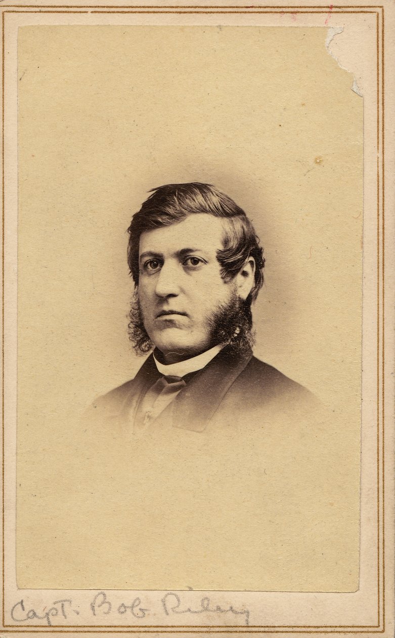 Retrato de Robert Riley, capitão de Cincinnati Landy