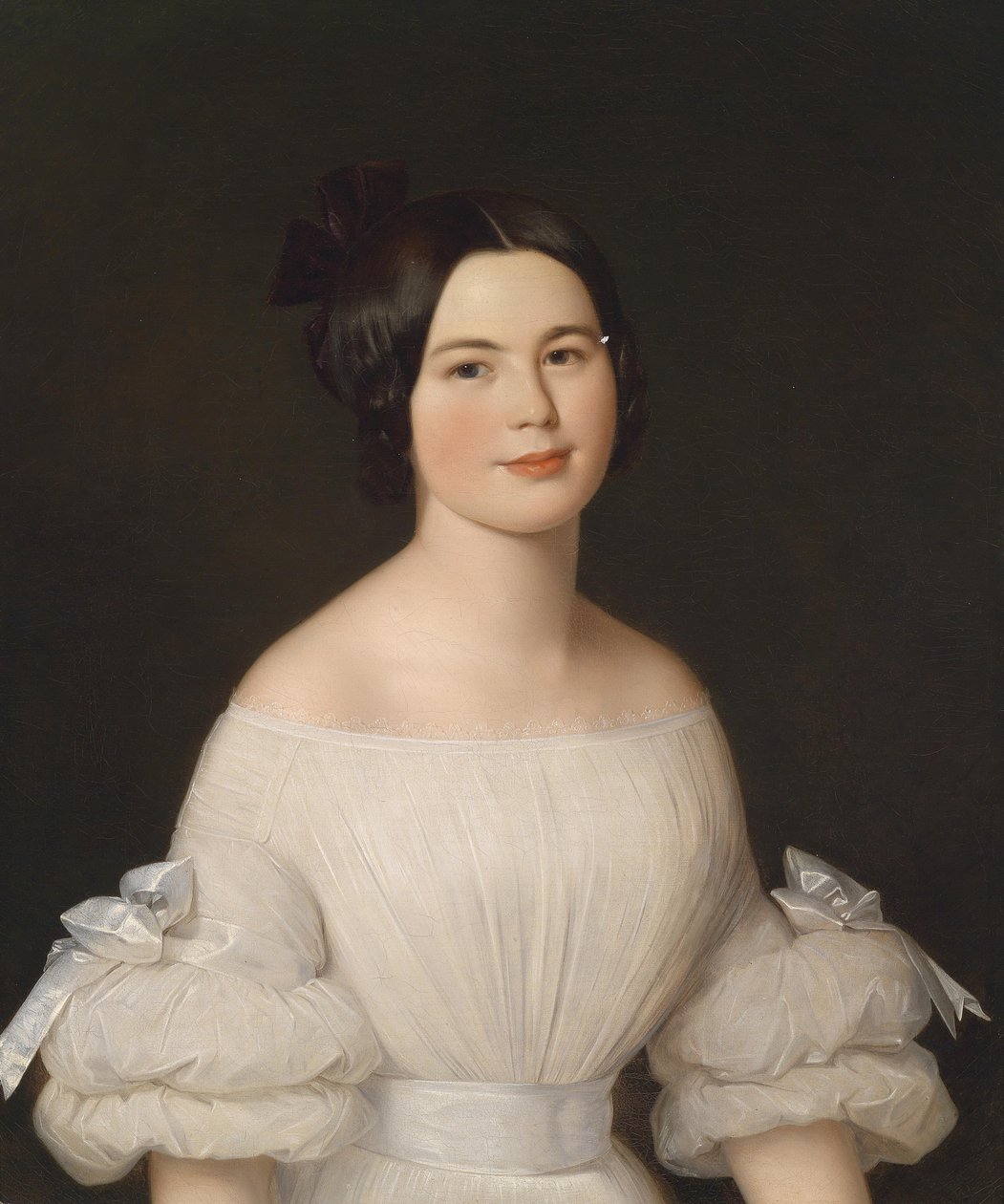 Retrato de uma senhora de Circle of Anton Einsle