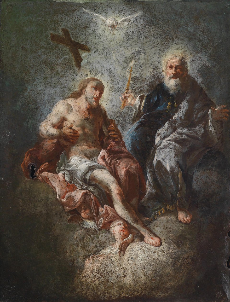 Misericórdia (de uma porta do tabernáculo) de Franz Anton Maulbertsch