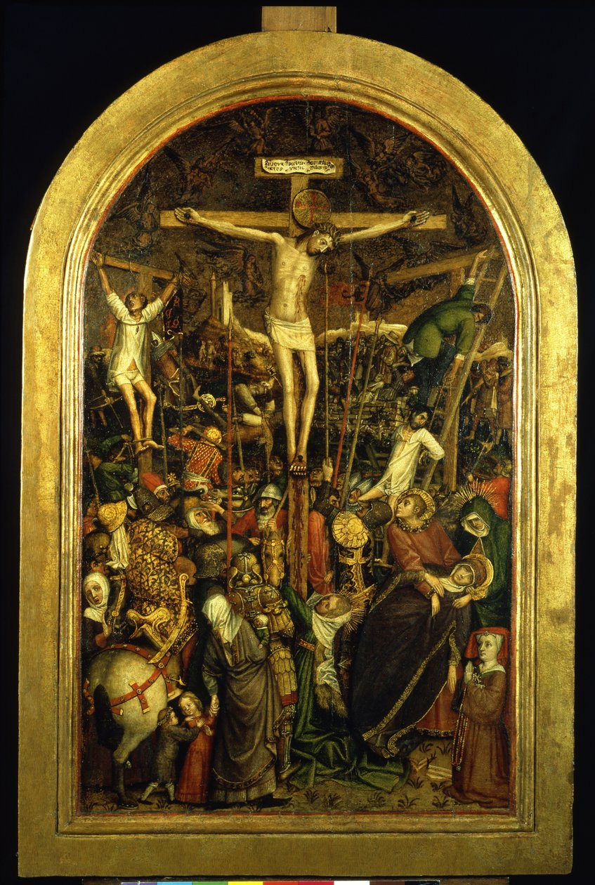 Crucificação de Circle of Jean Bapteur