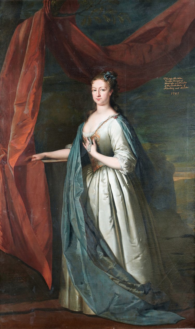 Frederica, Condessa FitzWalter de Circle of Joseph Highmore