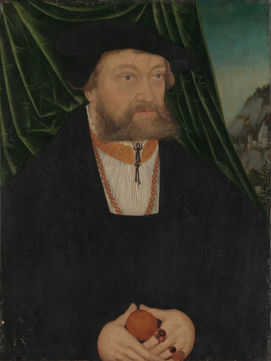 Retrato de um homem de Jan the Elder circle of Brueghel