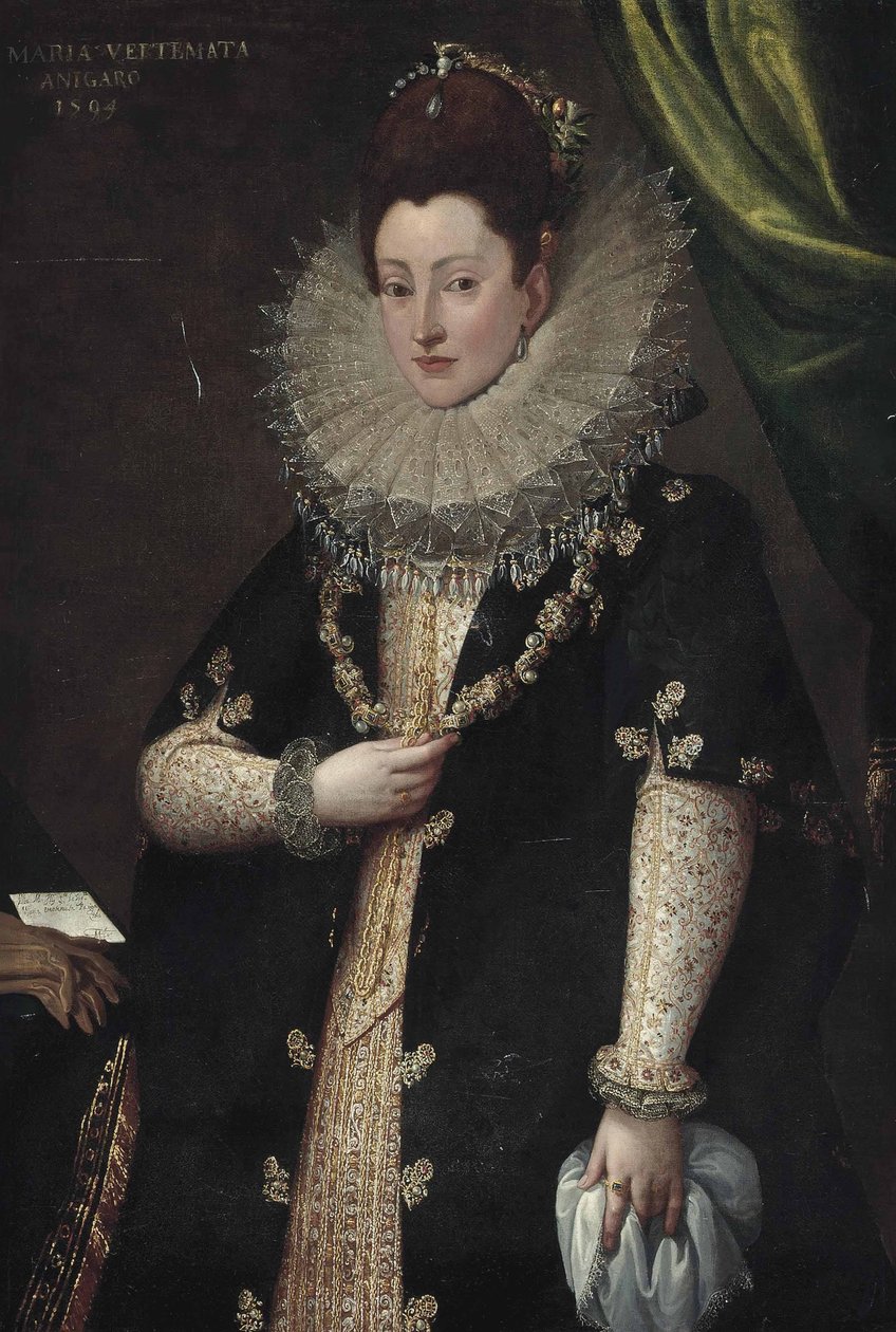 Círculo de Frans Pourbus II Maria Vertemata de Circle of Frans Pourbus the Younger