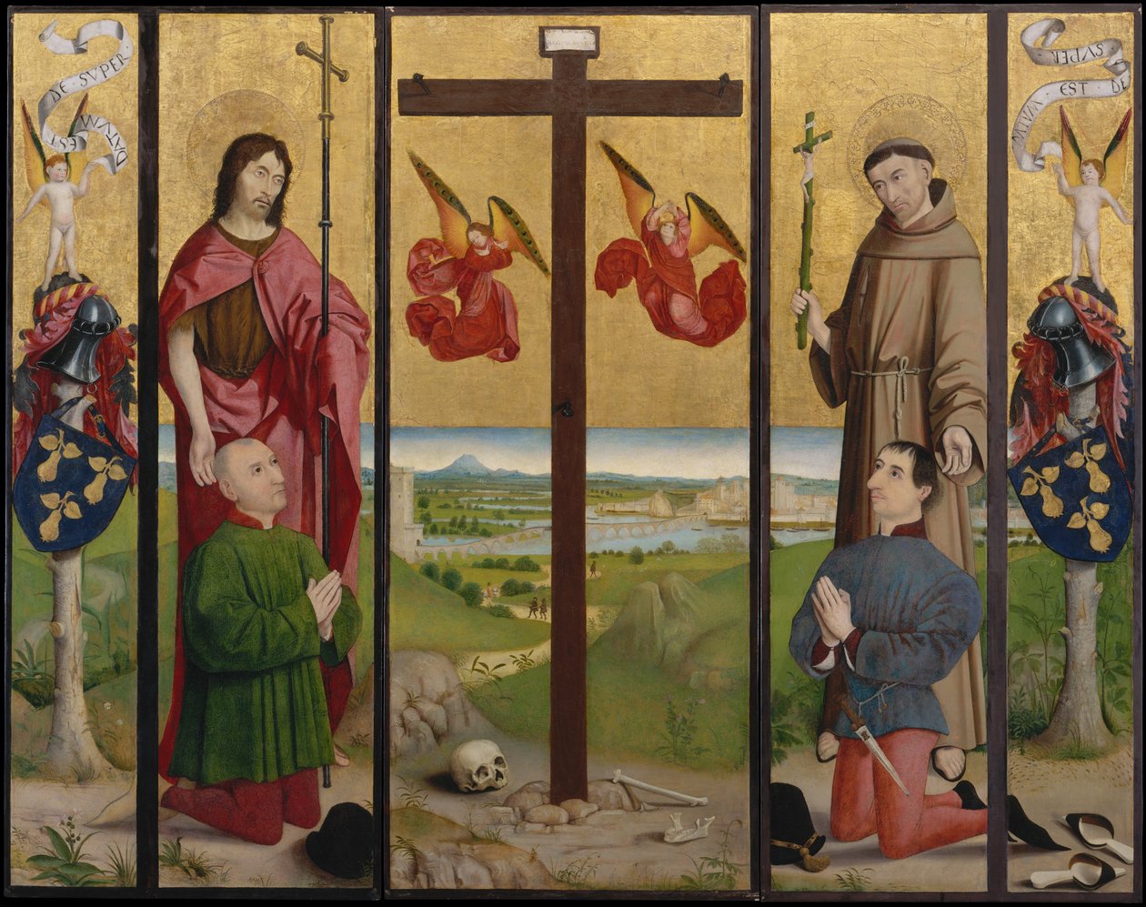 O Retábulo Pérussis, 1480. de Circle of Nicolas Froment.