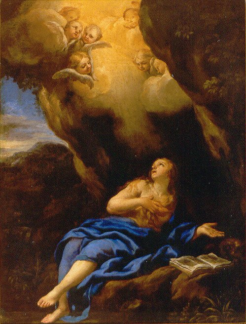 Maria Madalena na caverna de Ciro Ferri
