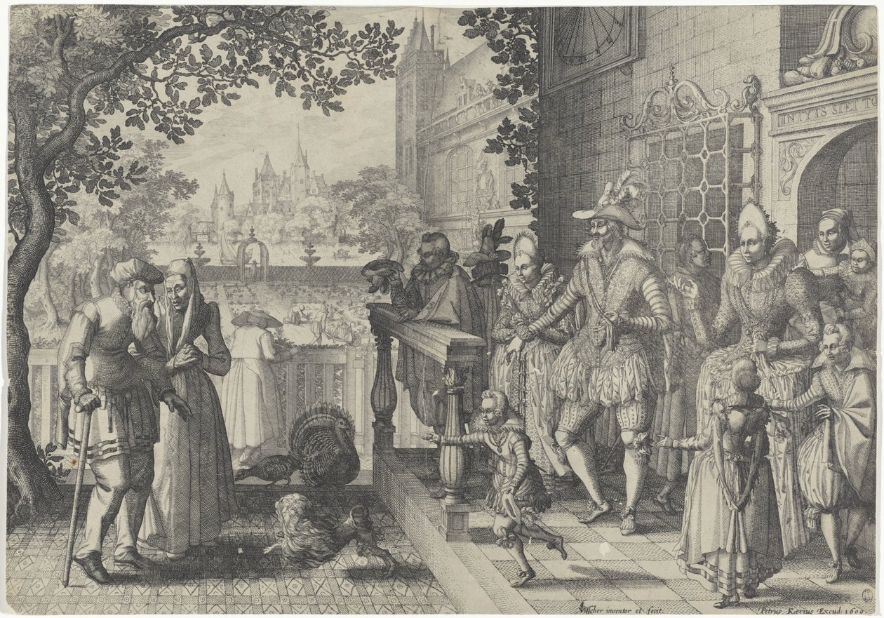 Filhos ricos, pais pobres de Claes Jansz. Visscher (II)