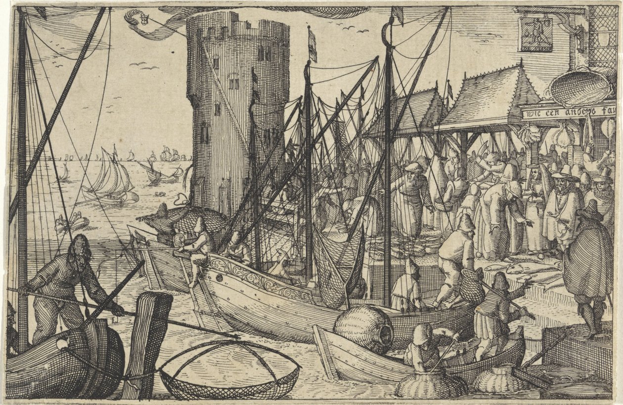 O Mercado do Peixe de Claes Jansz. Visscher (II)