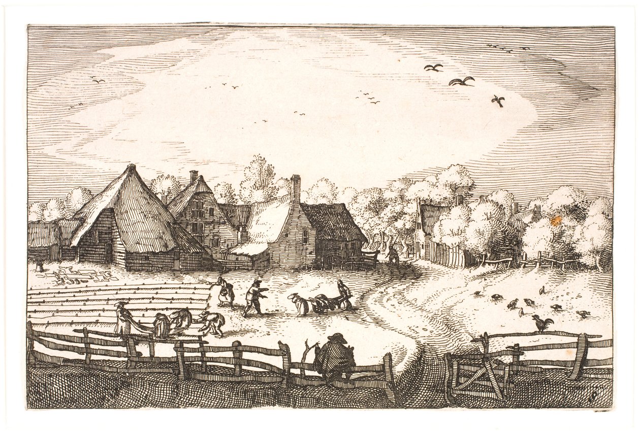 Campos de branqueamento perto do Haarlemmerhout de Claes Jansz. Visscher